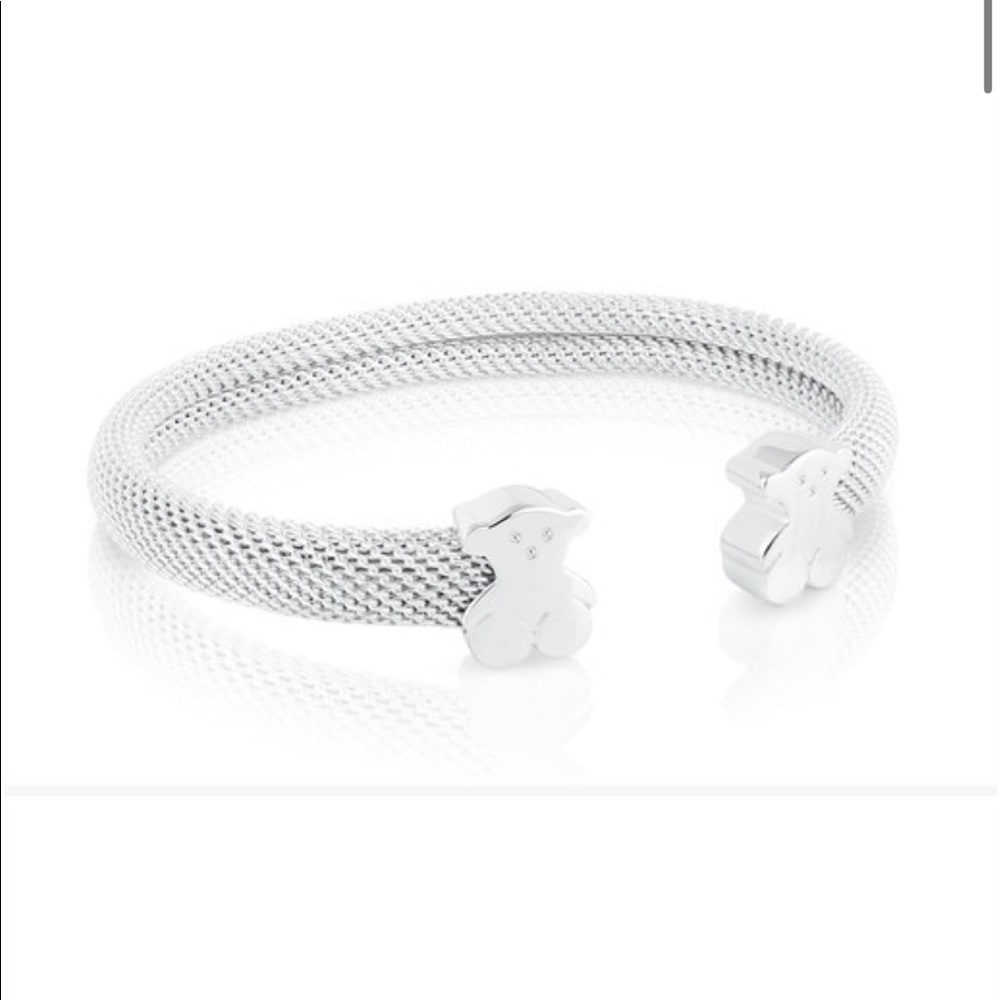 SOLD ❌ Silver Tous bangle bracelet